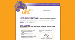 Desktop Screenshot of miramarcanta.com.ar