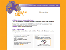 Tablet Screenshot of miramarcanta.com.ar